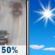 Friday: Chance Light Rain then Sunny