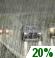 This Afternoon: A slight chance of rain and a slight chance of drizzle. Cloudy, with a high near 53. Northeast wind around 14 mph. Chance of precipitation is 20%. This Afternoon: Slight Chance Light Rain