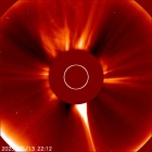 Latest LASCO C2 image of the Sun