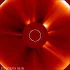 Latest LASCO C2 image of the Sun