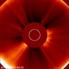 Latest LASCO C2 image of the Sun