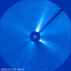 Latest LASCO C3 image of the Sun