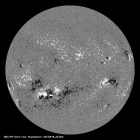 Latest SDO/HMI Magnetogram image of the Sun