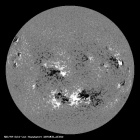 Latest SDO/HMI Magnetogram image of the Sun