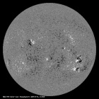 Latest SDO/HMI Magnetogram image of the Sun