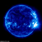 Click for time-lapse image of the sun