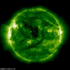SOHO EIT 195 image of the sun